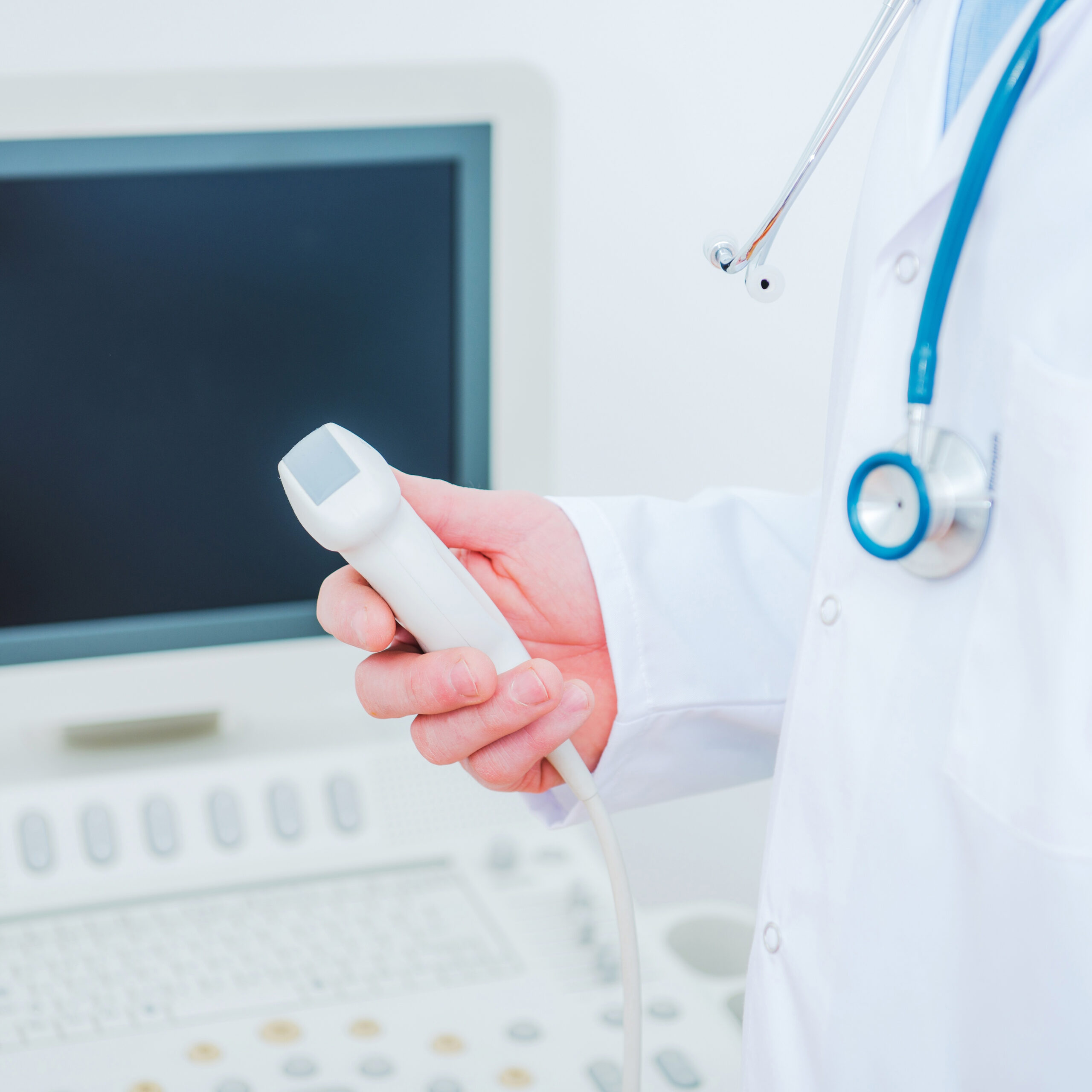 Ultrasonography Testing Concept